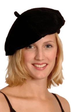 Palmer Classic Black Beret Accessory