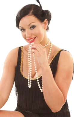 Smiffys 1920s Flapper Beads Necklace Accessory