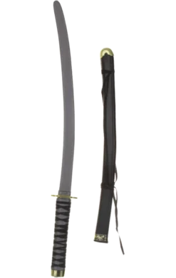 Smiffys Ninja Sword With Holder Accessory