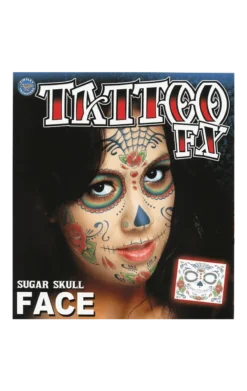 Sugar Skull Face Accessory