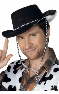 Smiffys Cowboy Black Hat Accessory