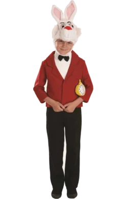 Kids Alice In Wonderland White Rabbit Rabbit Costu