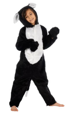 GENERIC Kids Lucky Black Cat Costume