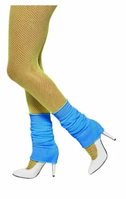 Smiffys Blue Leg Warmers Accessory