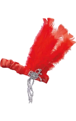 Palmer Flapper Headband Red Accessory