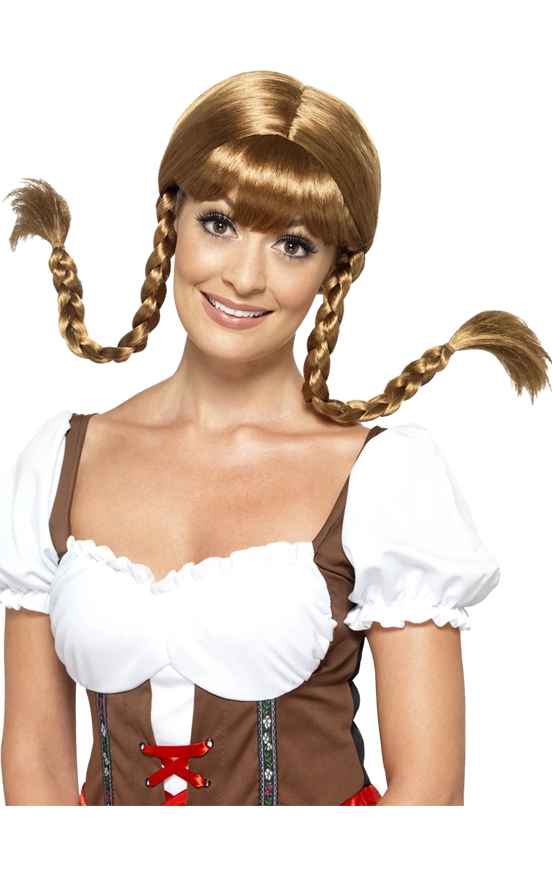 Smiffys Bavarian Babe Wig 1 Smiffys Bavarian Babe Wig