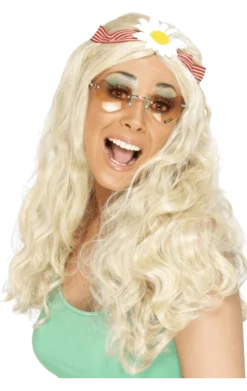 Smiffys Groovy Blonde Wig