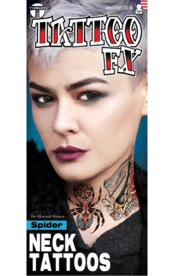 Spider Neck Tattoo FX