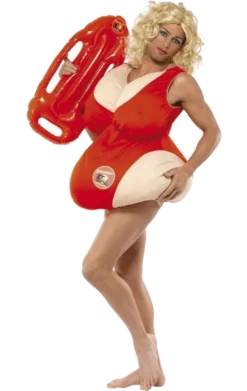 Smiffys Baywatch Swimsuit Costume