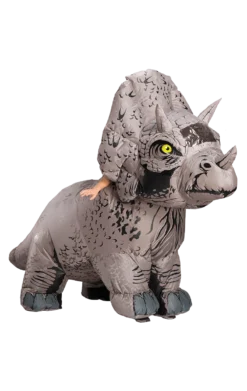 Inflatable Triceratops Dinosaur Costume