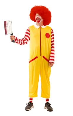 Adult Ronald Clown Costume