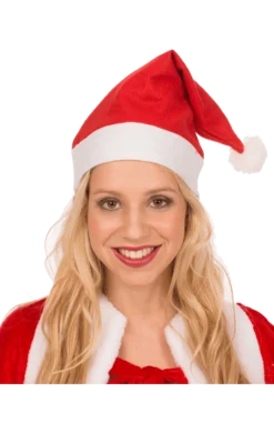 Smiffys Unisex Christmas Santa Hat
