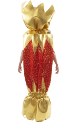 Adult Red Christmas Cracker Costume 5 Adult Red Christmas Cracker Costume -Palmer Sales 00011727a02