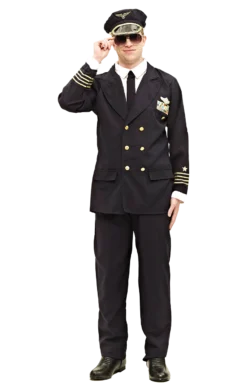 Adult Pilot Uniform Costume