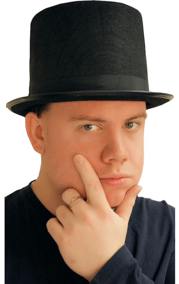 Black Top Hat Accessory 1 Black Top Hat Accessory