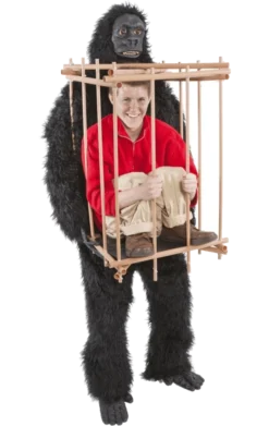 Adult Gorilla Cage Capture Costume