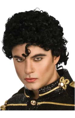 Curly Black Michael Jackson Wig
