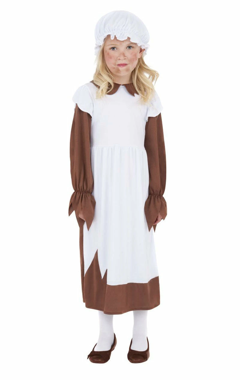 Smiffys Kids Poor Victorian Costume 1 Smiffys Kids Poor Victorian Costume