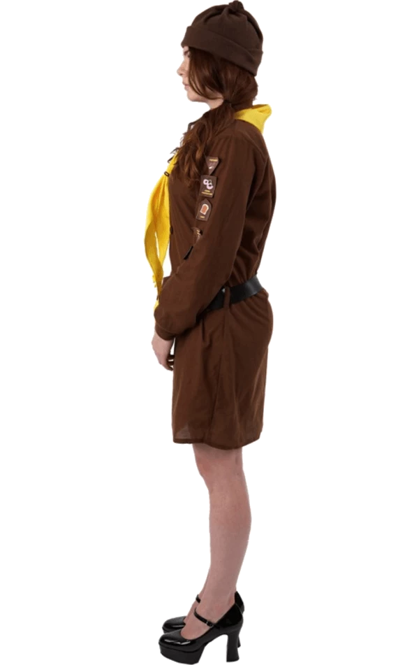 Adult Brownie Uniform Costume 2 Adult Brownie Uniform Costume - Image 2