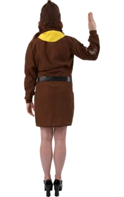 Adult Brownie Uniform Costume 5 Adult Brownie Uniform Costume -Palmer Sales 00013092a02
