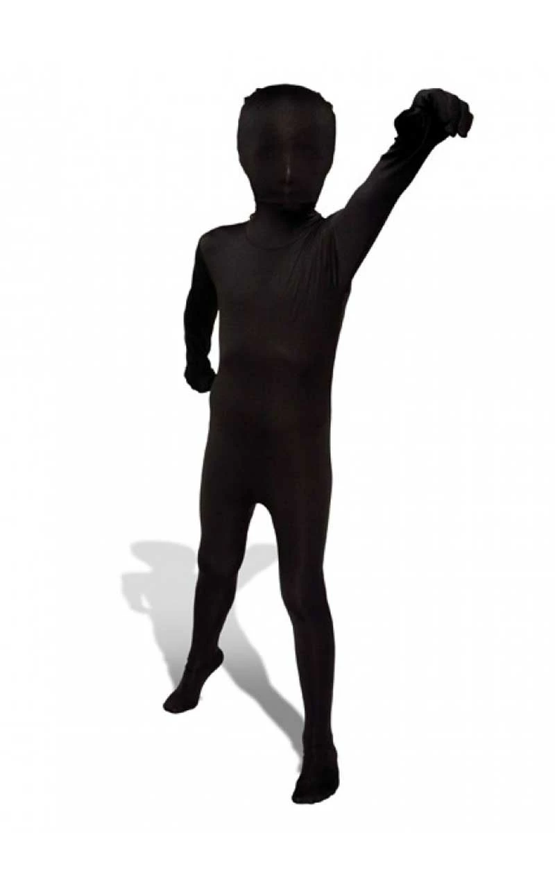 Kids Black Morphsuit Costume 1 Kids Black Morphsuit Costume
