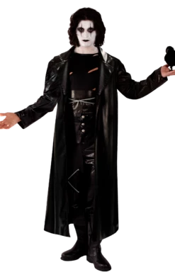 Adult The Crow Movie Costume