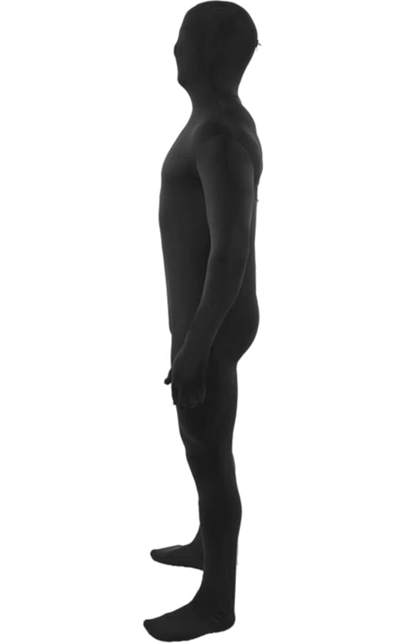 Adult Second Skin Suit Black 2 Adult Second Skin Suit Black - Image 2
