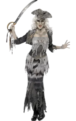 Smiffys Ladies Undead Pirate Costume