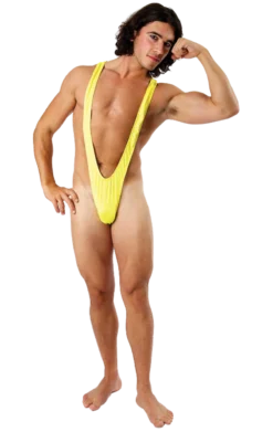Adult Yellow Borat Mankini