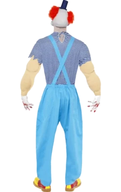 Smiffys Mens Bubbles The Evil Clown Costume 5 Smiffys Mens Bubbles The Evil Clown Costume -Palmer Sales 00014824a02