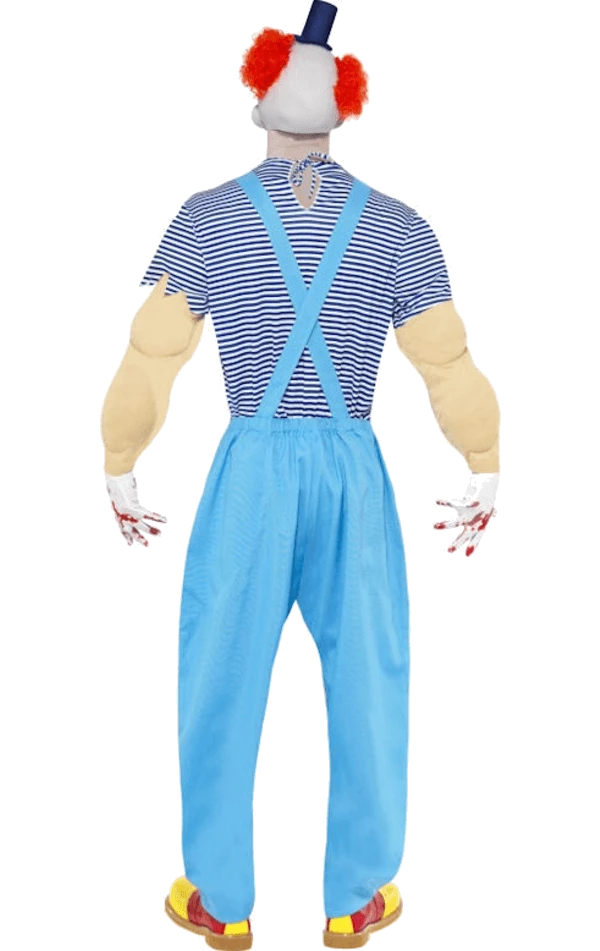 Smiffys Mens Bubbles The Evil Clown Costume 3 Smiffys Mens Bubbles The Evil Clown Costume - Image 3