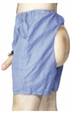 Smiffys Bum & Willy Stag Shorts