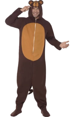 Smiffys Monkey Onesie Costume
