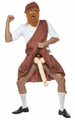 Smiffys Hung Highlander Stag Costume