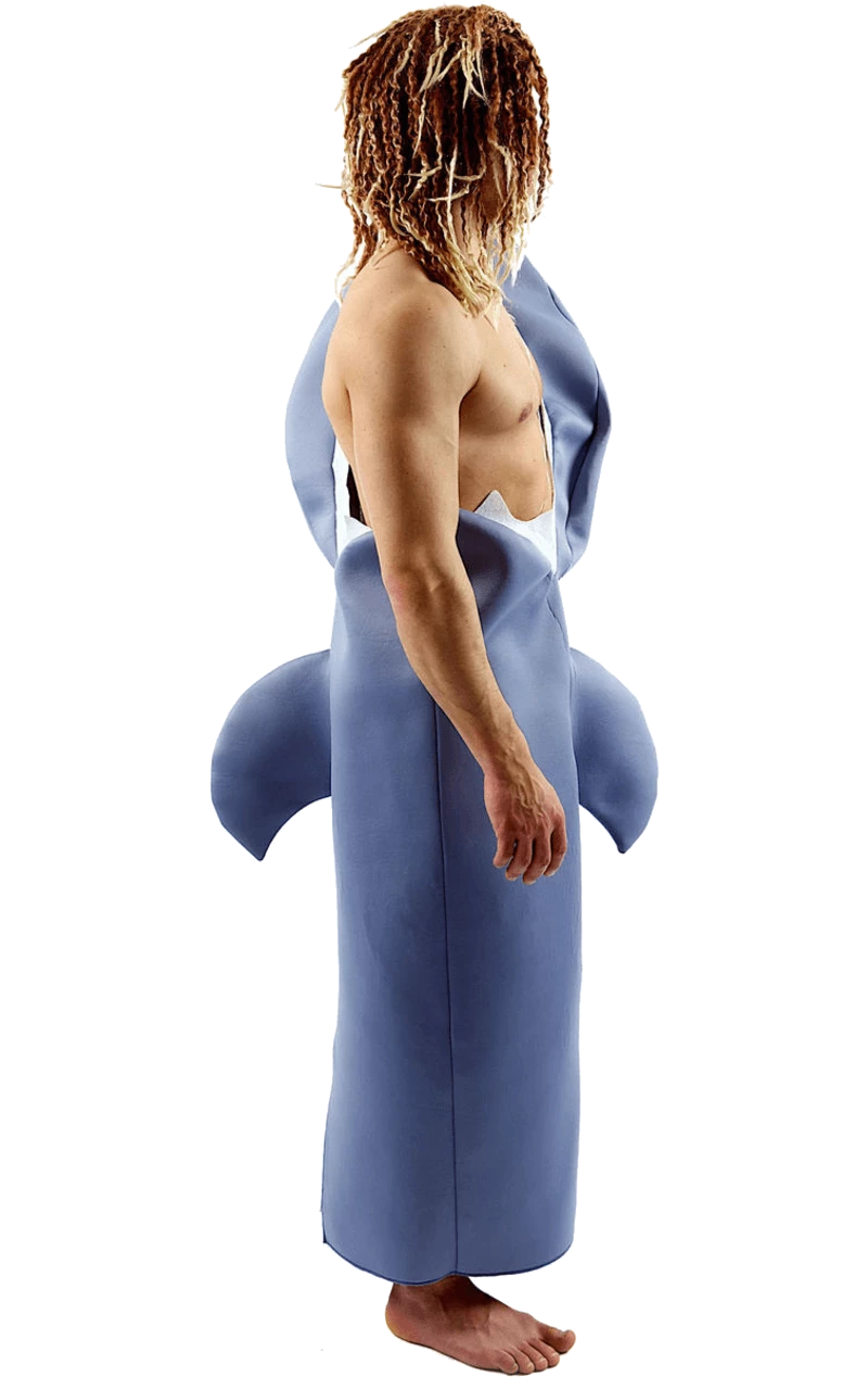 Adult Deluxe Shark Victim Costume 2 Adult Deluxe Shark Victim Costume - Image 2