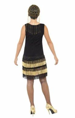 Smiffys Golden Fringe Flapper Dress 5 Smiffys Golden Fringe Flapper Dress -Palmer Sales 00015807a02