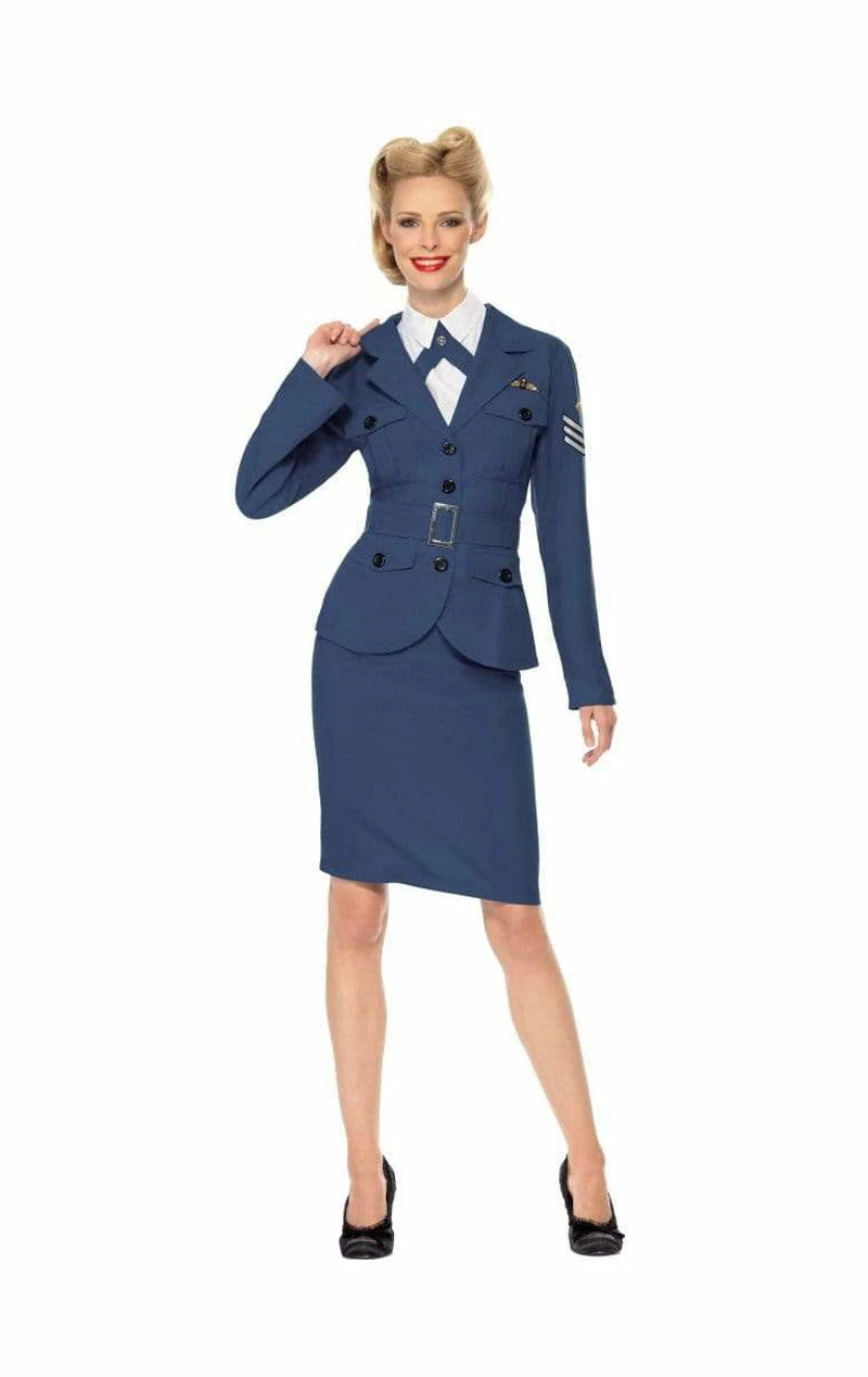 Smiffys Womens WWII Aviation Pilot Costume 4 Smiffys Womens WWII Aviation Pilot Costume - Image 4