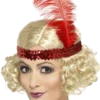 Smiffys Flapper Blonde Wig & Headband