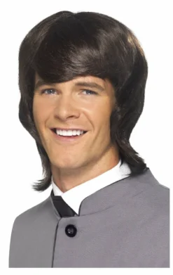 Smiffys Brown Beatles Wig