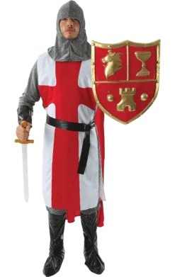 Adult Knight Crusader Costume