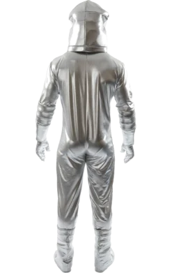 Mens Traditional Silver Astronaut Costume -Palmer Sales 00016939a02