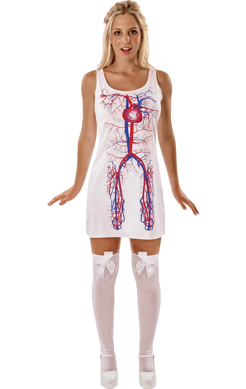 Womens Blood Pumping Artery Costume 1 Womens Blood Pumping Artery Costume