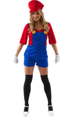 Women's Super Mario Costume