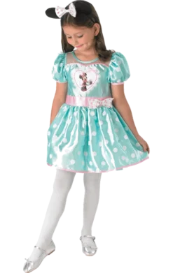 Childrens Minnie Mouse Mint Cupcake Dress