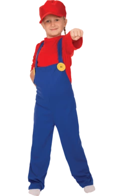 Kids Super Mario Costume