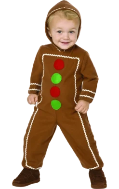 Kids Gingerbread Man Costume
