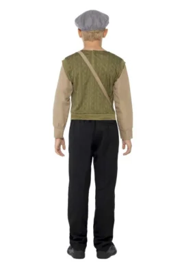 Smiffys Kids War Evacuee Costume 6 Smiffys Kids War Evacuee Costume -Palmer Sales 00019882a02