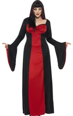 Smiffys Womens Plus Size Dark Temptress Costume