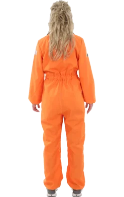 Womens Orange Astronaut Costume -Palmer Sales 00020348a02