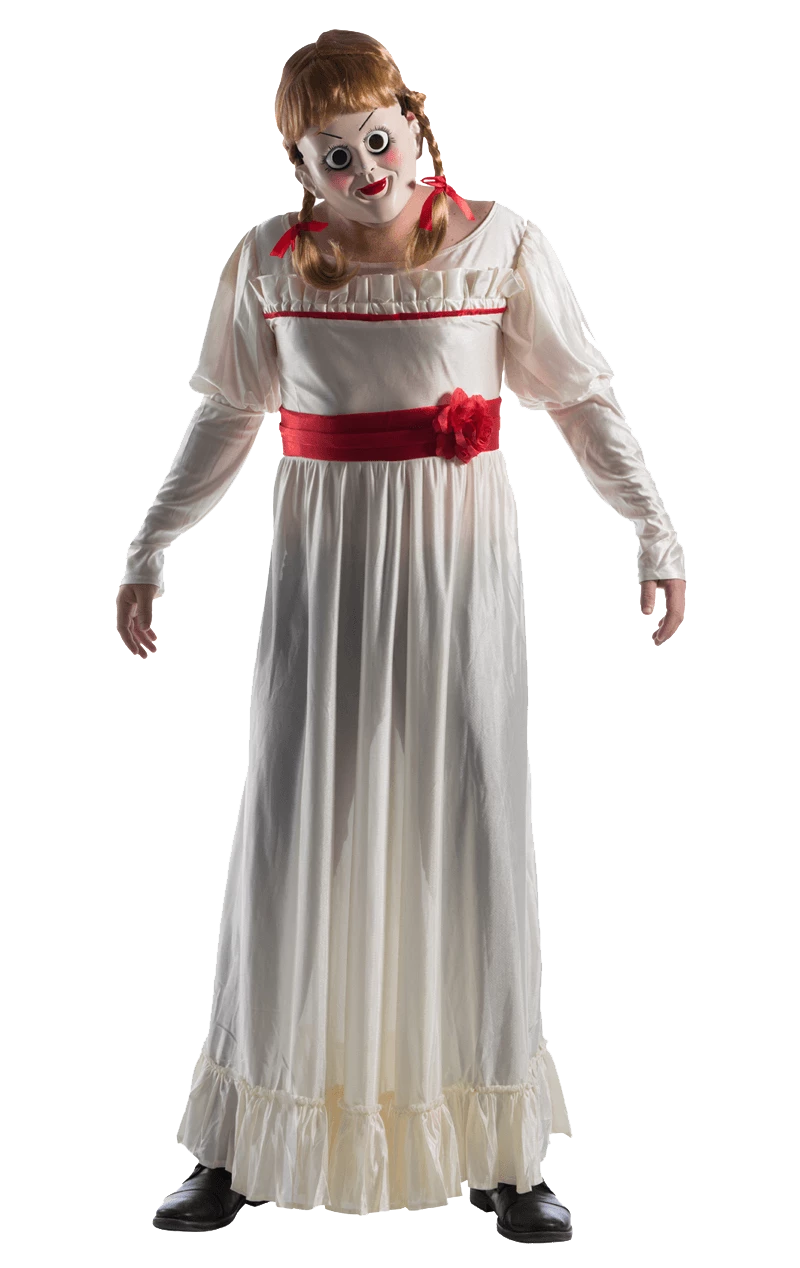 Unisex Annabelle Doll Costume 1 Unisex Annabelle Doll Costume